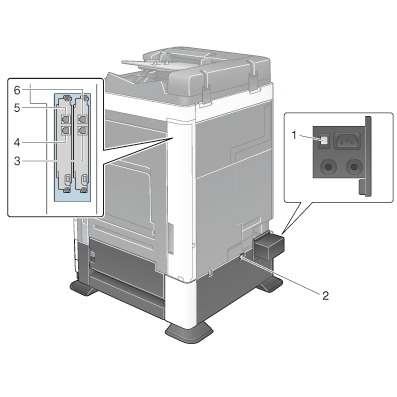 オプション一覧を確認する(bizhub C554/C454) - bizhub C554 / C454